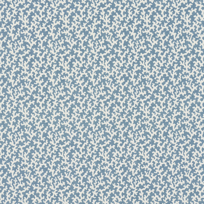 Tissu Schumacher X Veere Grenney, Bleu
