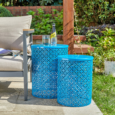 Tabouret de jardin ou tabouret de jardin 2 pièces Zanesfield
