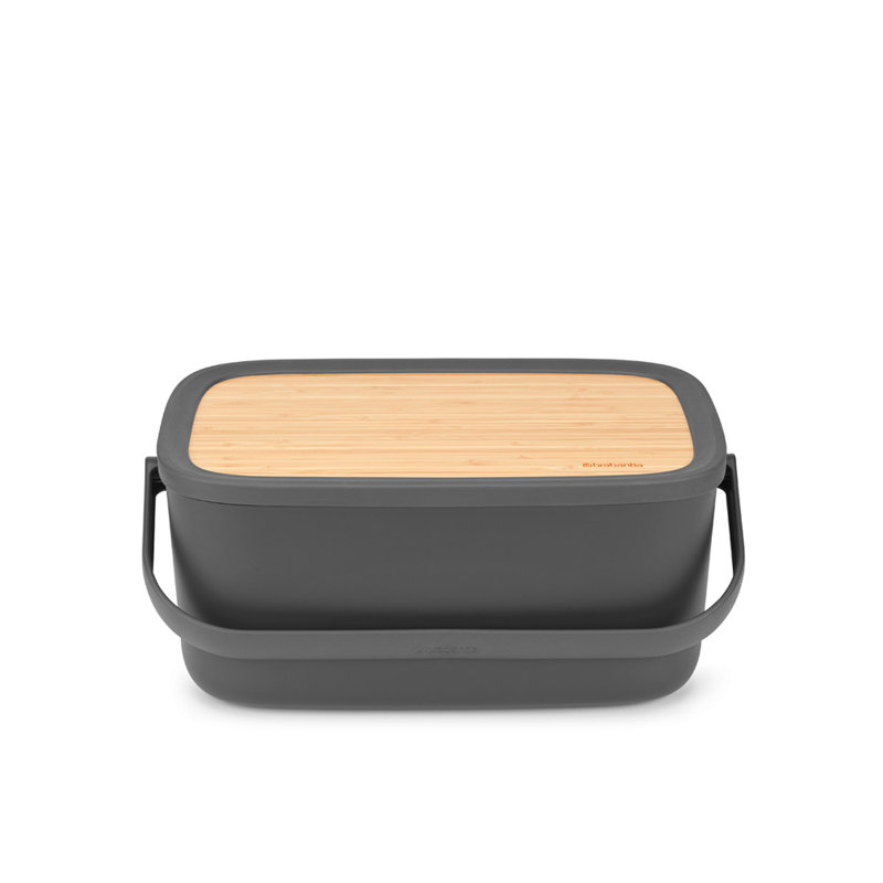 Boîte à pain Brabantia Nic, Gris foncé