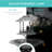 Solar Outdoor Bird Bath with Flower Pot Base and Feeder-818896056