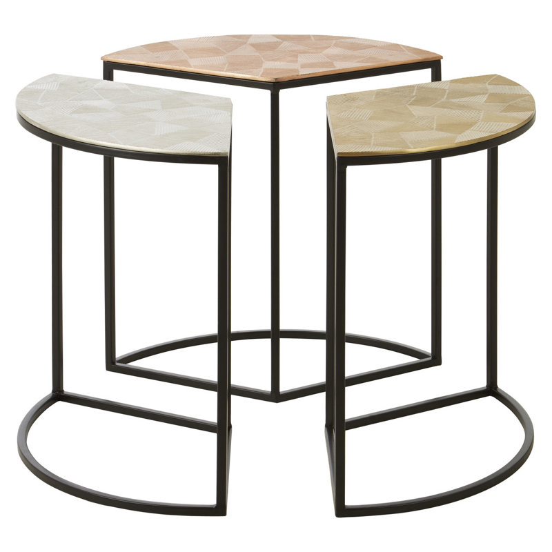 Amita Frame Side Table Set