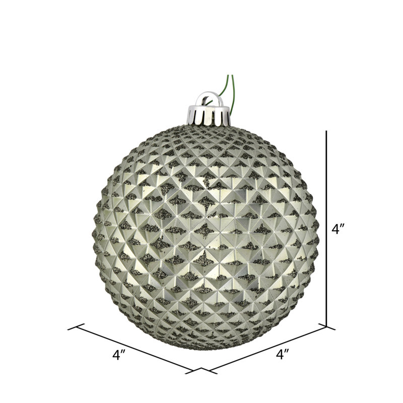 Ornement boule Durian Glitter, Fer forgé