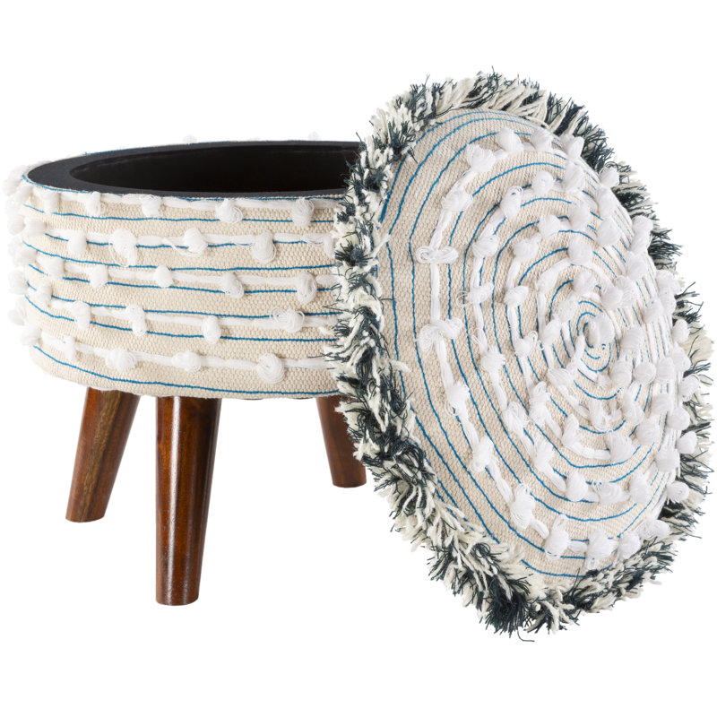 Solid Wood Accent Stool