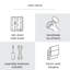 Miroir d'appoint mural Charlemont-667360002