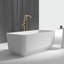 Navi 59'' L Freestanding Soaking Bathtub-989407941