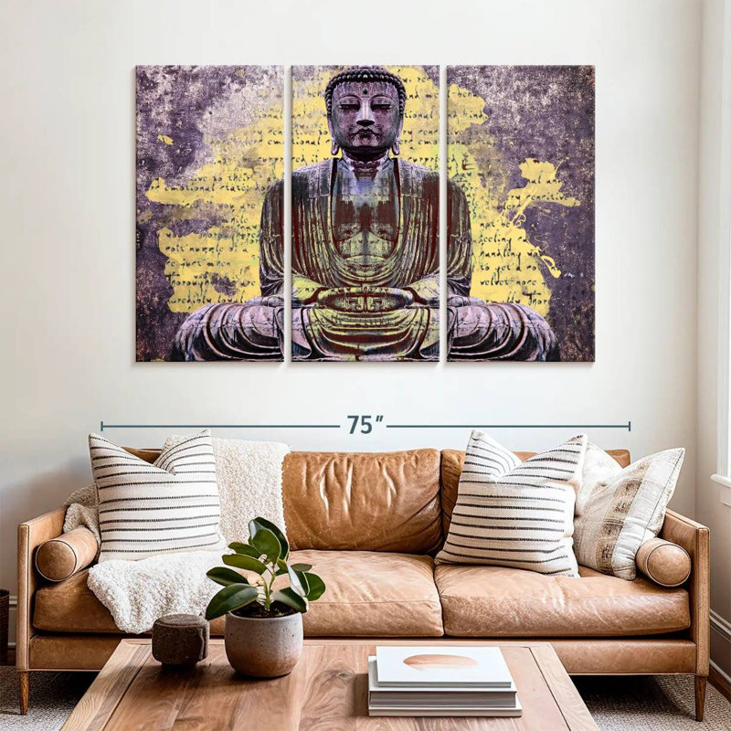 Adella Ponder Buddha, 42" H x 65" W
