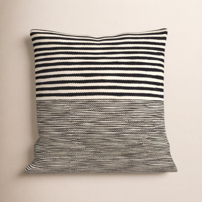 Rhoda Striped Cotton Throw Pillow