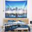 Tapisserie cityscape skyscraper on new york city-28495476