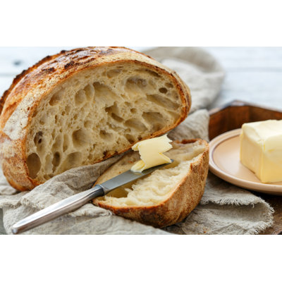 Artisanal Bread by SMarina - Wrapped Canvas Print