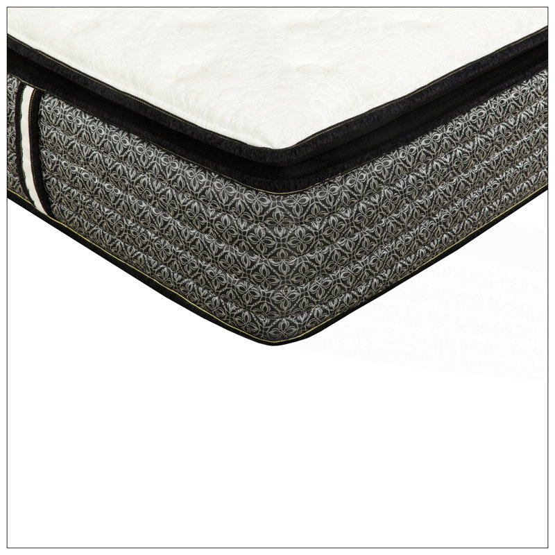 Premium Pocket Coil Hybrid Mattress, Queen, Plush Gel Memory Foam Mattress, 14"