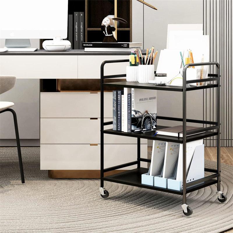 Beyzanur Metal Bar Cart