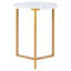 Amelia Marble Frame End Table-72595301