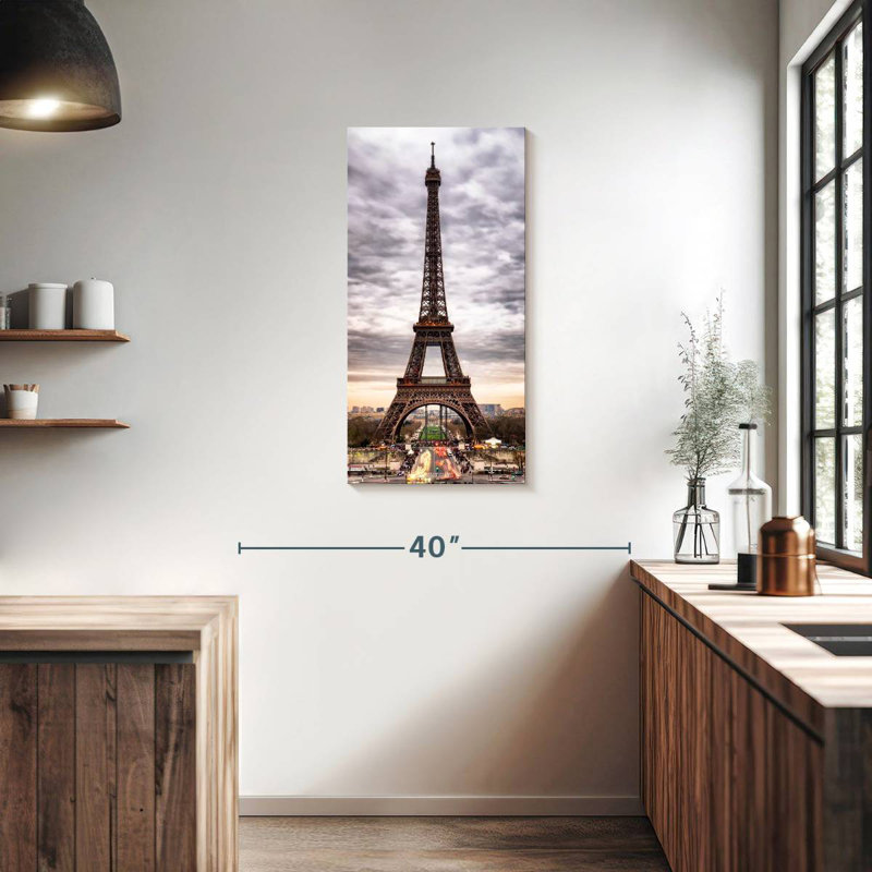 Tempête, nuages, Tour Eiffel