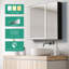 Behare W 700mm H Surface Frameless Medicine Cabinet Mirror 2 Adjustable-511271016