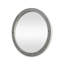 Simone Engineered Wood Round Wall Mirror-1857996068