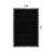 Scalloped Border Black/Cream Minimal Indoor Woven Area Rug-129437454