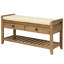 Banc de rangement polyvalent pour chaussures avec siège rembourré et tiroirs-65776627