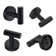 5 - Piece Bathroom Hardware Set Towel Bar Set with Toilet Paper Holder Towel Ring and Towel Hooks
