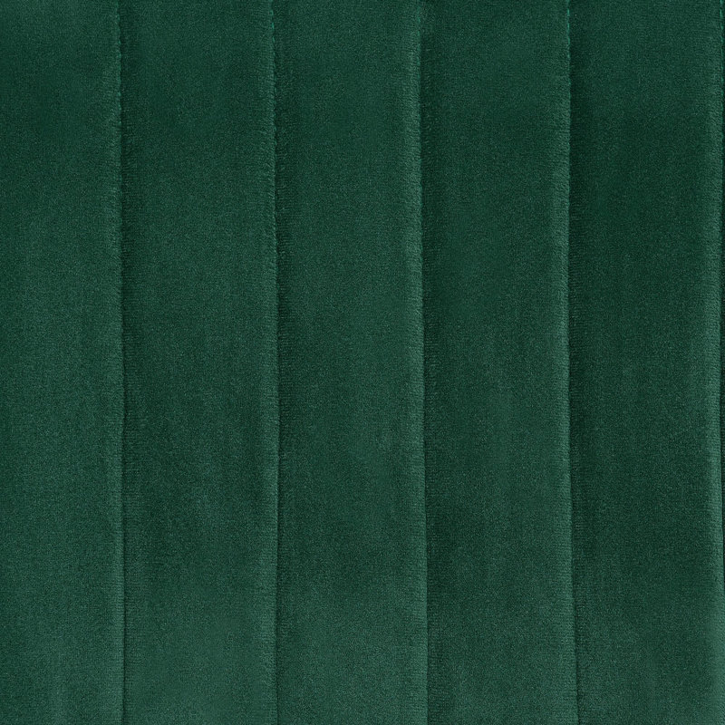 Leah 42cm H Velvet Upholstered Side Chair, Green