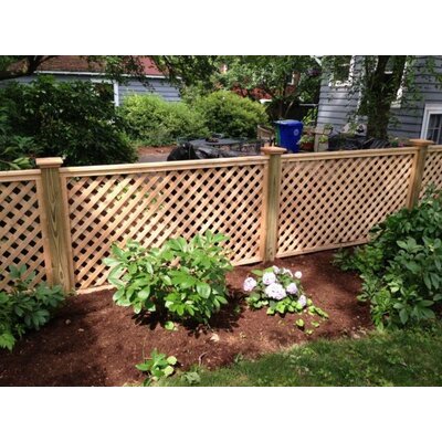 Porpora Wood Lattice Panel Trellis | Wayfair