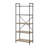 Forshee Geometric Bookcase in Antique Oak and Sandy Gray-145560005