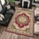 Tapis oriental rouge Clarence