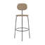 Afteroom Upholstered Stool with Metal Frame-90992948-97266479