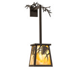 1 - Light Armed Sconce