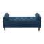 Chenille Upholstered Storage Bench-1141150570
