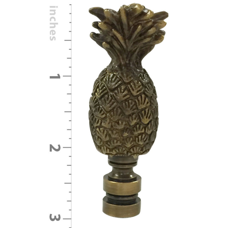 Faîteau lampe de l’ananas tendance, Laiton antique