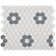Gotham Hexagon 1" x 1" Porcelain Mosaic Tile
