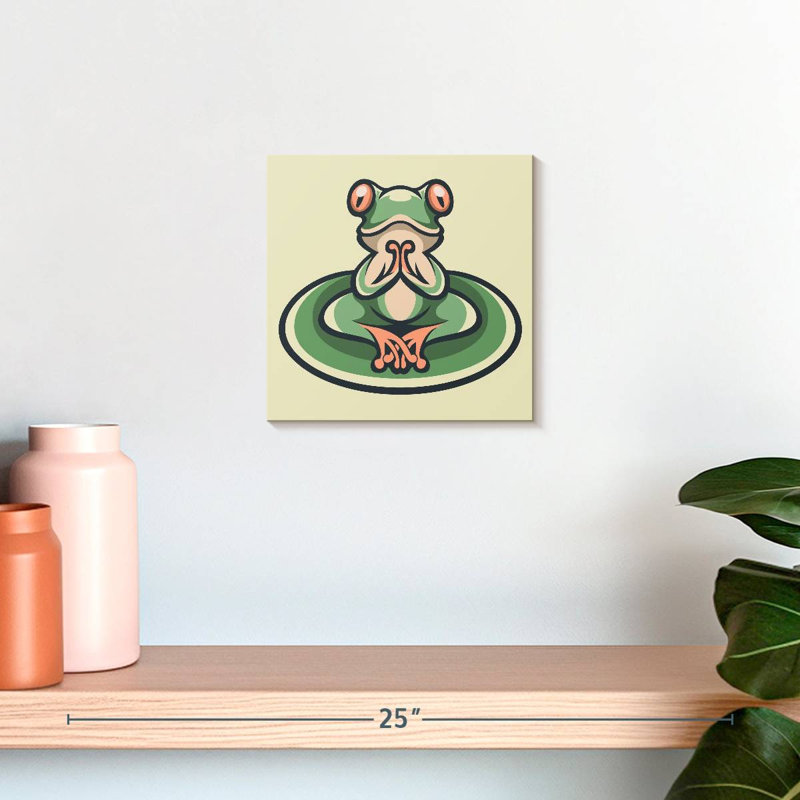 Drôle de grenouille Ketti, H 10 po x l 10 po