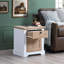 Table de chevet d'automne moderne avec station de charge avec USB et Type-C