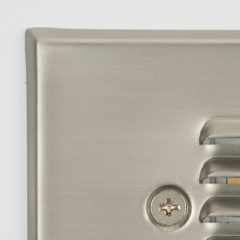 Applique murale ou marche à DEL 4,5 watts 3000K 3000K, Blanc
