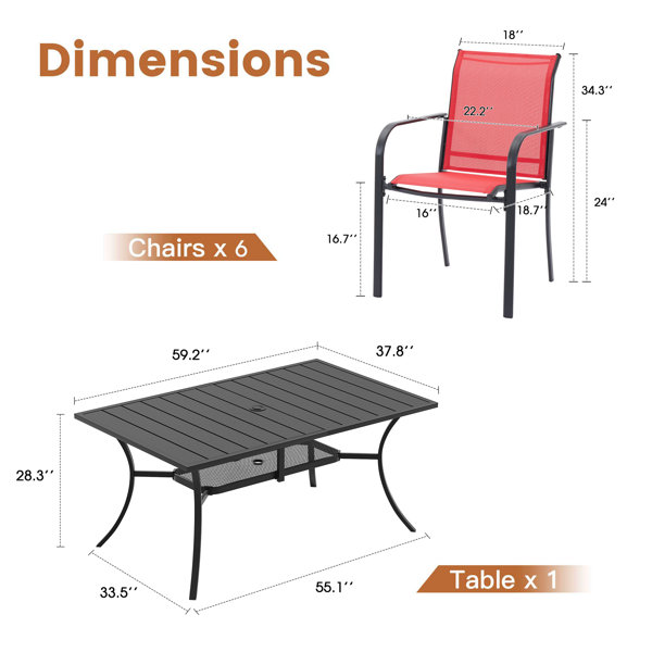 Dimensions du produit