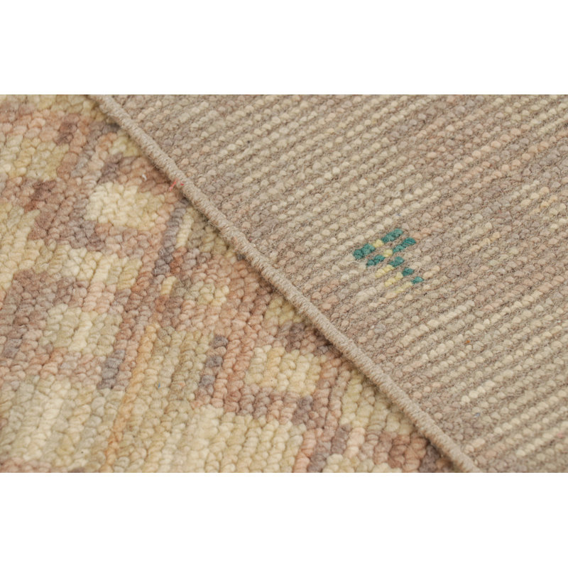 Moroccan Hand Knotted Wool Area Rug, Runner 2'6" x 10'