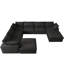Canapé modulaire rembourré en lin 8 pièces Kenda-353127167