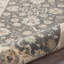 Tapis rond gris en laine à motif oriental Isadora-2134469266