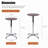 42.90"Movable Adjustable Coffee Table 360 Swivel-114232946