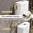 Elongated Hand Held Bidet with Faucet-60199299