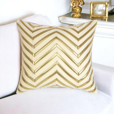 Housse de coussin carré en velours moderne