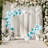 Carbon Steel Heart-Shaped Wedding Arch Backdrop Stand-97843665