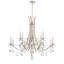 Vesca 12 Light 45in x 40in Two-Tier Chandelier in Heirloom Bronze with Clear Radiance Crystals-828732424-828732479
