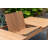 Hermes 9Pc Outdoor Patio FSC Wood Dining Set With Cushions