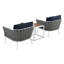 Ensemble de canapé modulaire d'extérieur en aluminium 3 pièces Modway Stance-1433041407-1418390219
