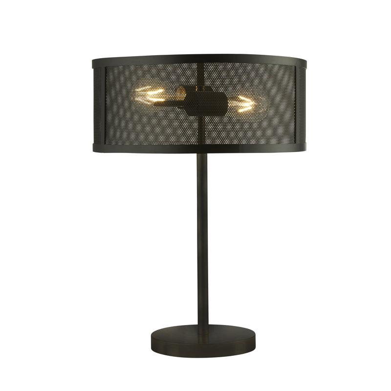 Wilksboro Metal Table Lamp, Black
