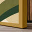 Leaves and Sun Mid-Century - Wrapped Canvas-368603509-368603513