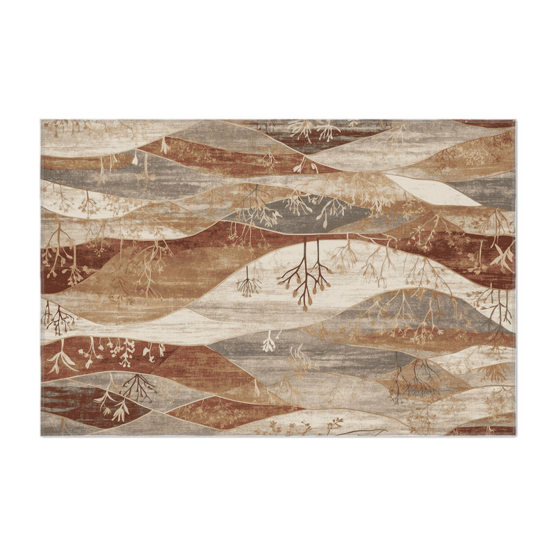 Oasis Lines Indoor And Outdoor Area Rug, Rectangle 9' x 12'