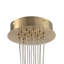 19-light Seeded Glass Cluster Bubble Chandelier