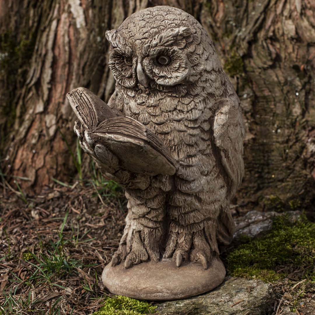 Scholarly Owl Statue Campania International